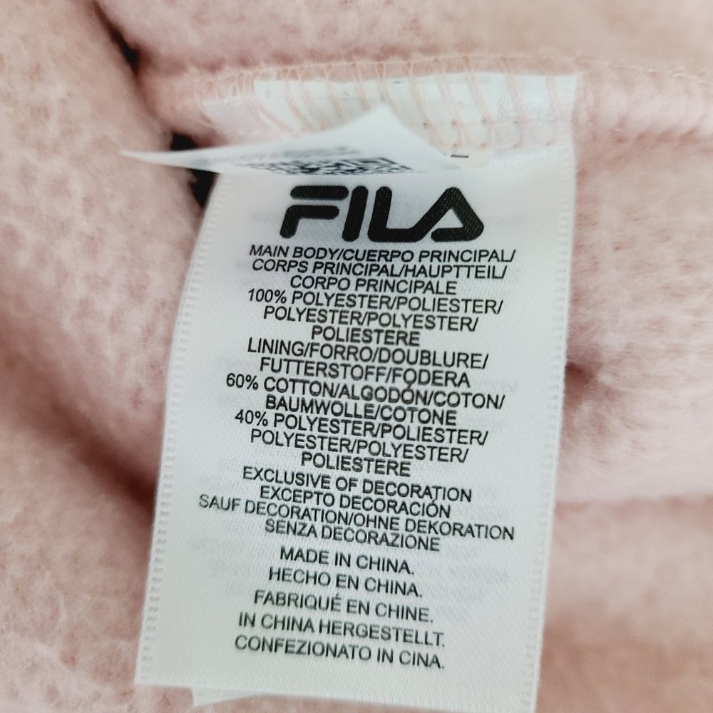 Fila Josephine Sherpa Pullover Hoodie Jacket - Picture 8 of 8